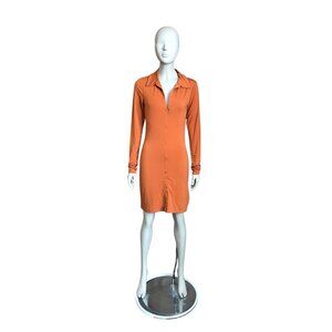 NWT Abercrombie & Fitch Burnt Orange Dress